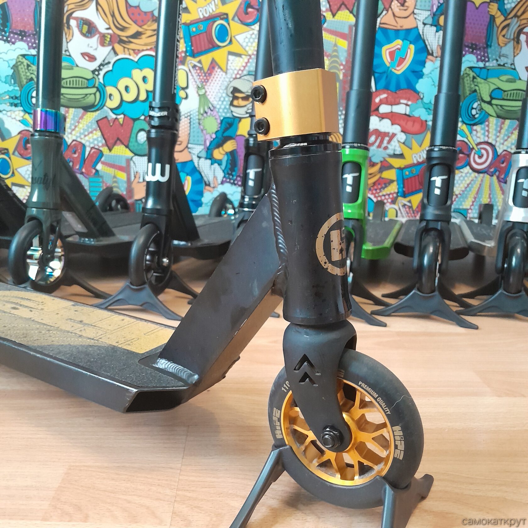 Hipe h3 бу трюковой самокат