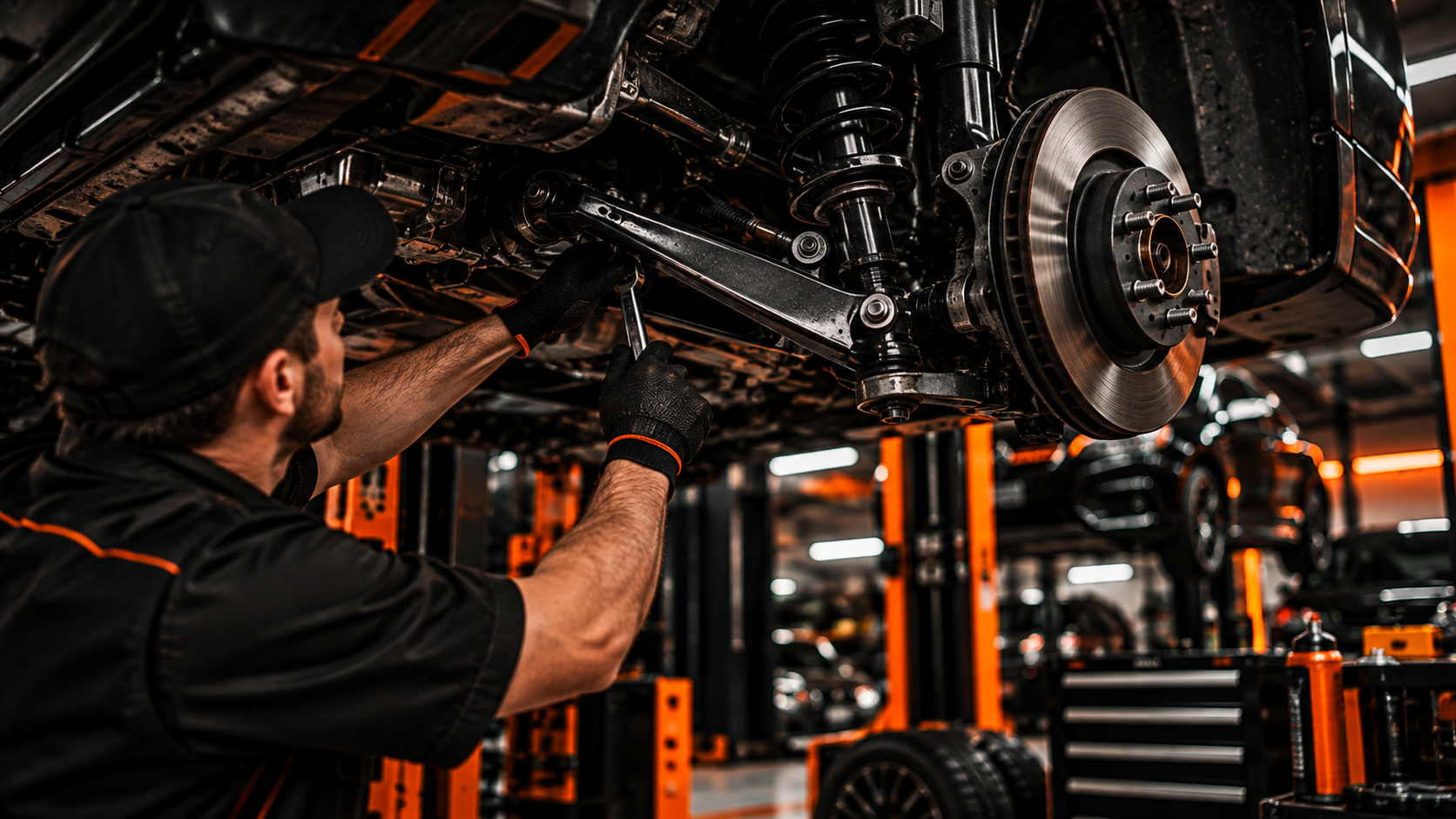Ремонт ходовой части автомобиля в AutoHub в Туле