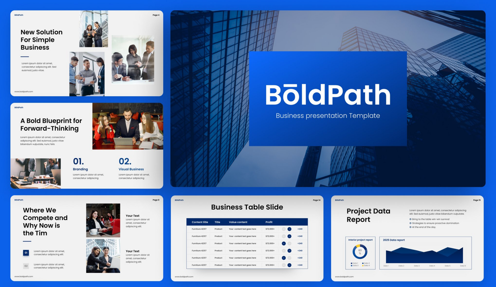 Дизайн-презентаций, минимализм для корпорации