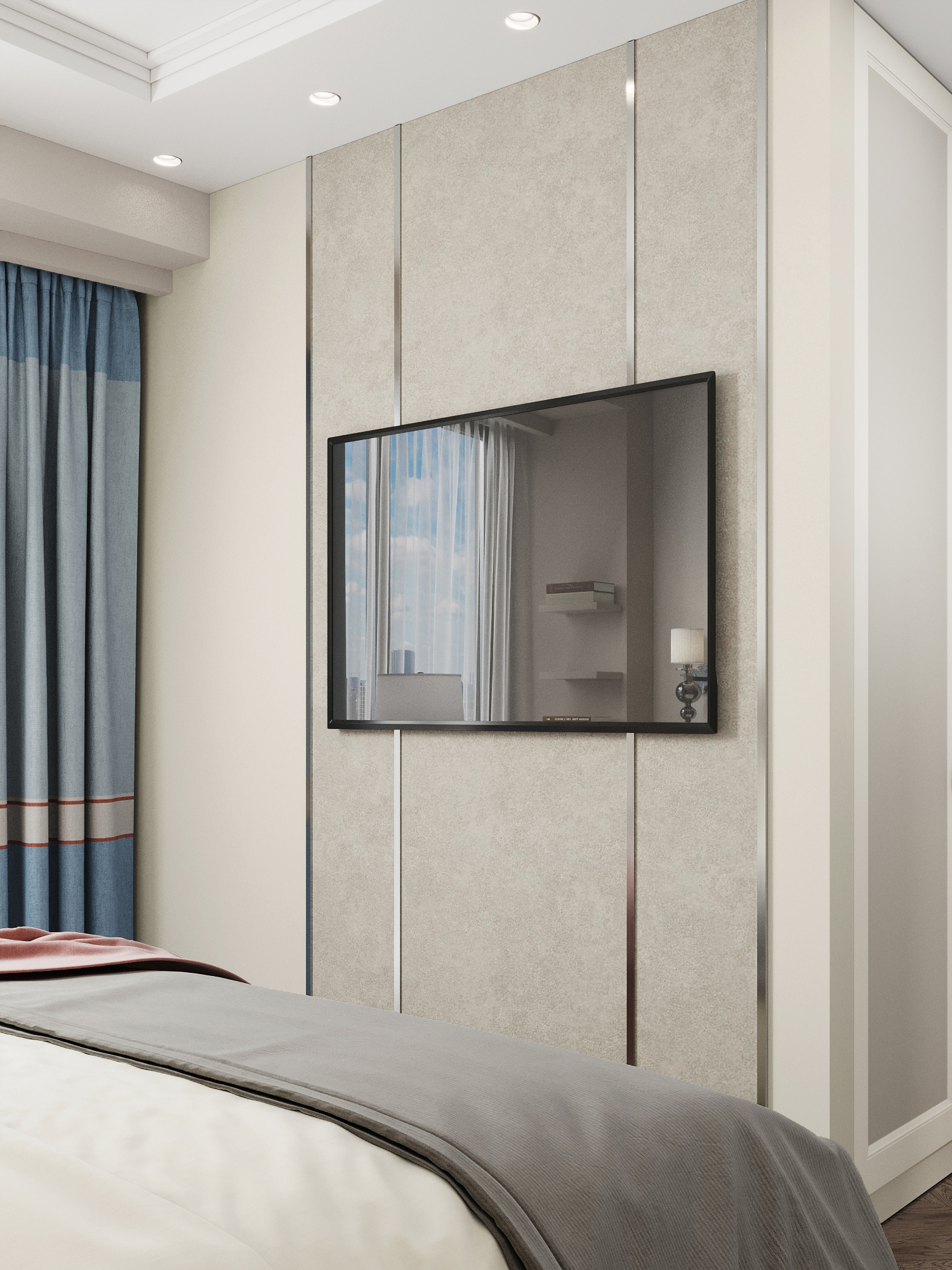 Трёхкомнатная квартира в ЖК «Sky House», вид 25
