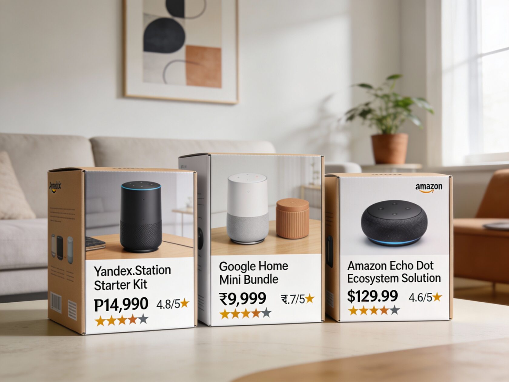 Наборы умного дома на маркетплейсах: популярные комплекты