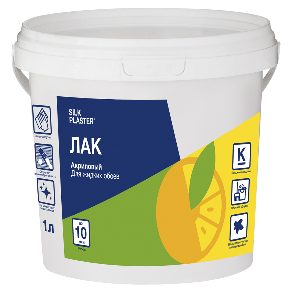 Silk Plaster лак для жидких обоев