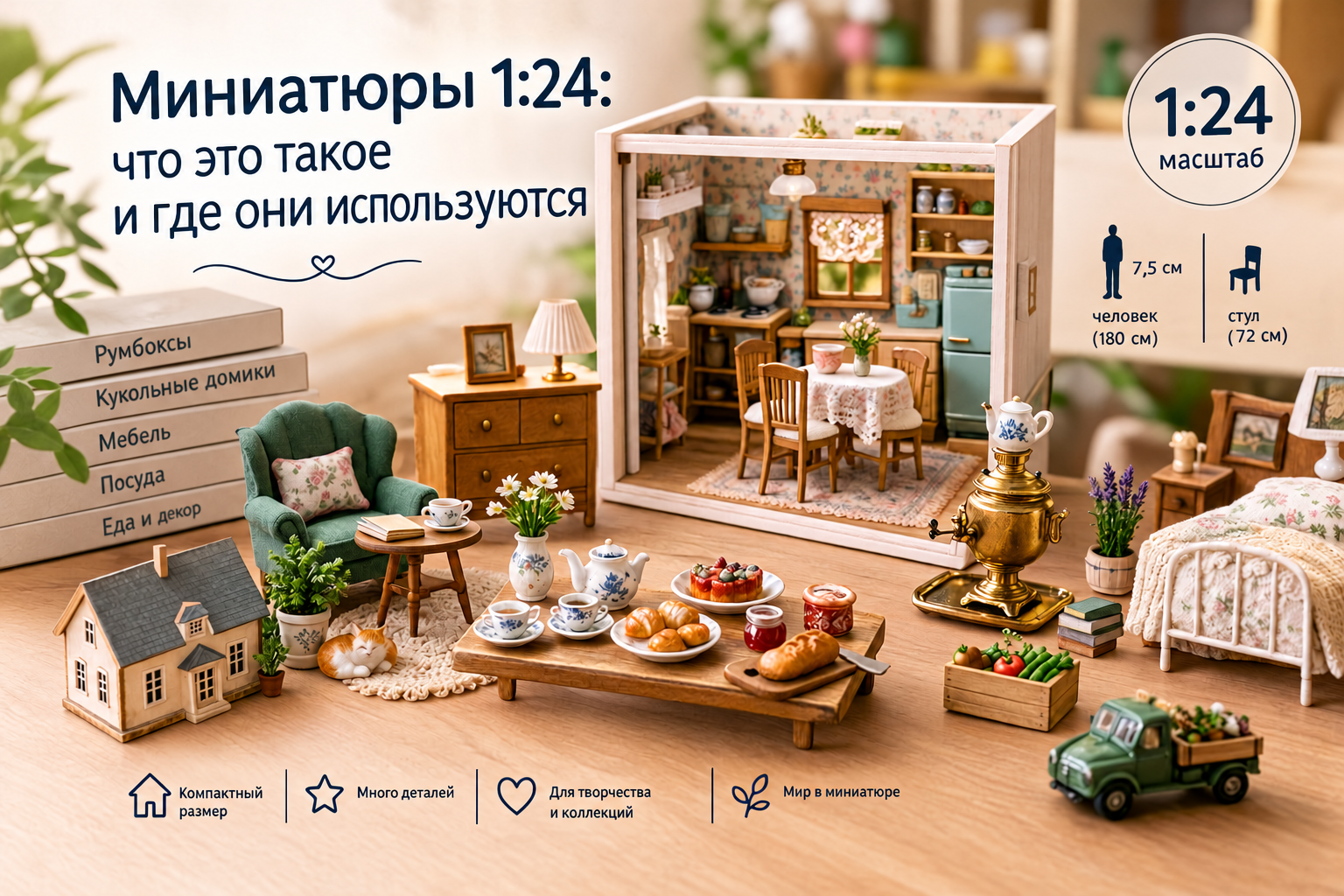 Миниатюры 1:24: что это такое и где они используются AllMini