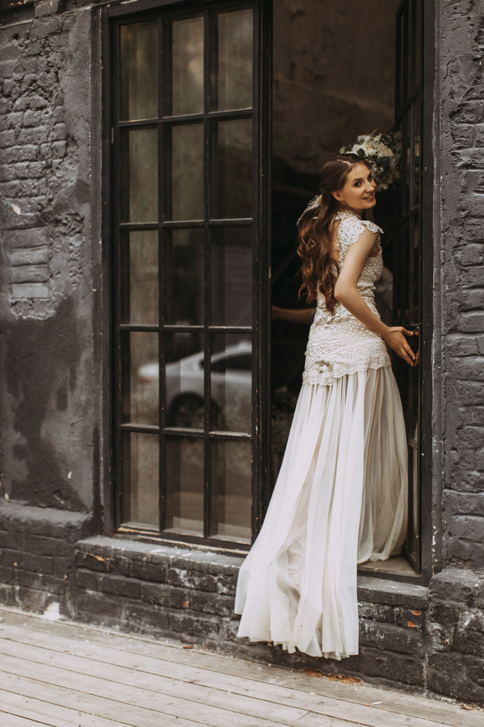 Свадебное платье в винтажном стиле