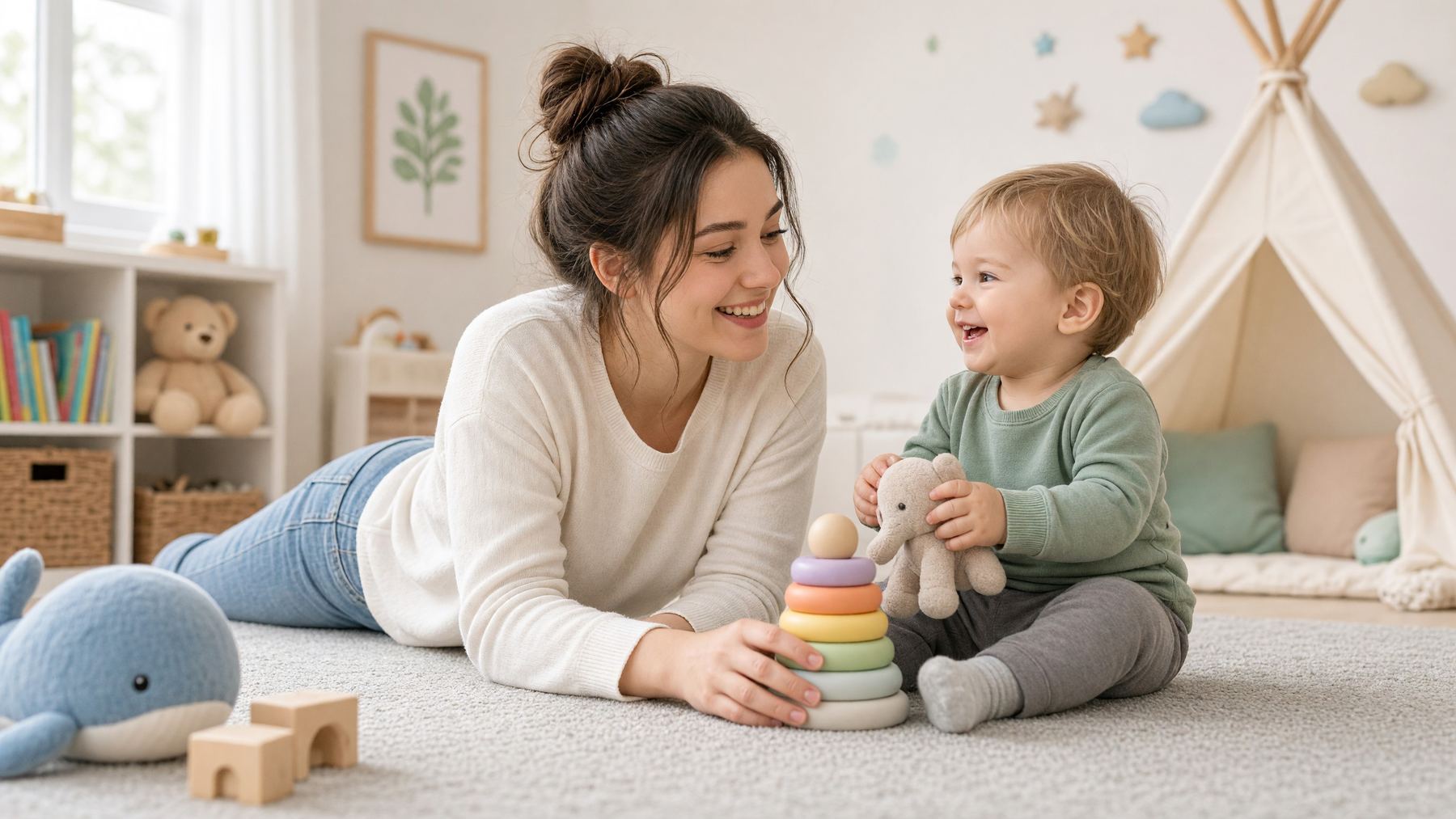 Няня для ребёнка 1–3 лет