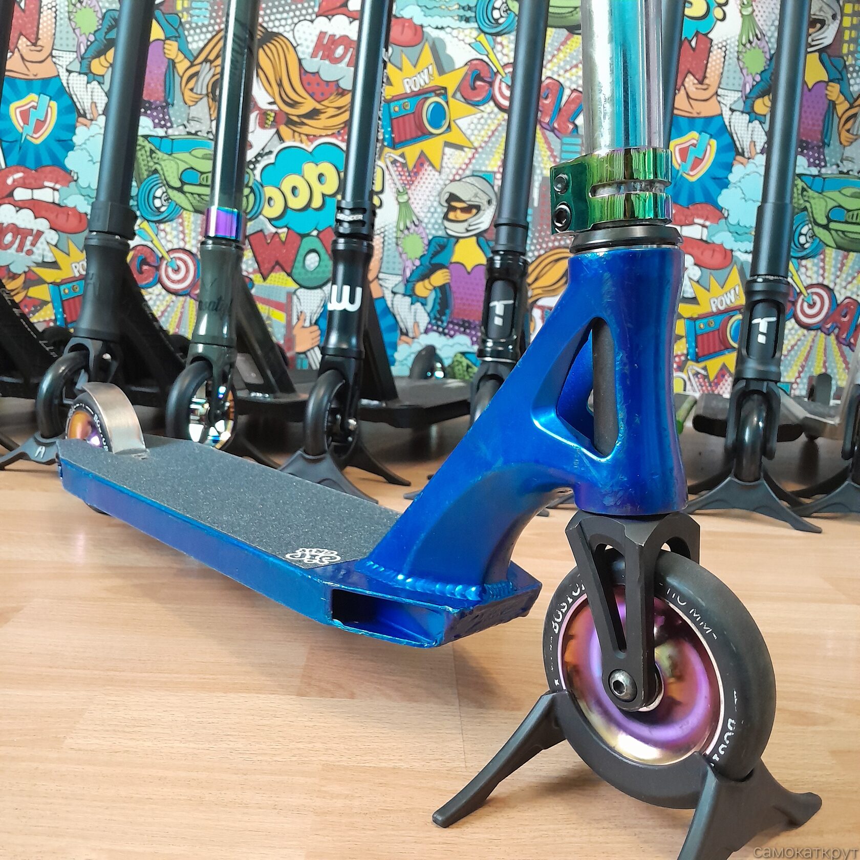 Кастом Drone/Ethic бу трюковой самокат