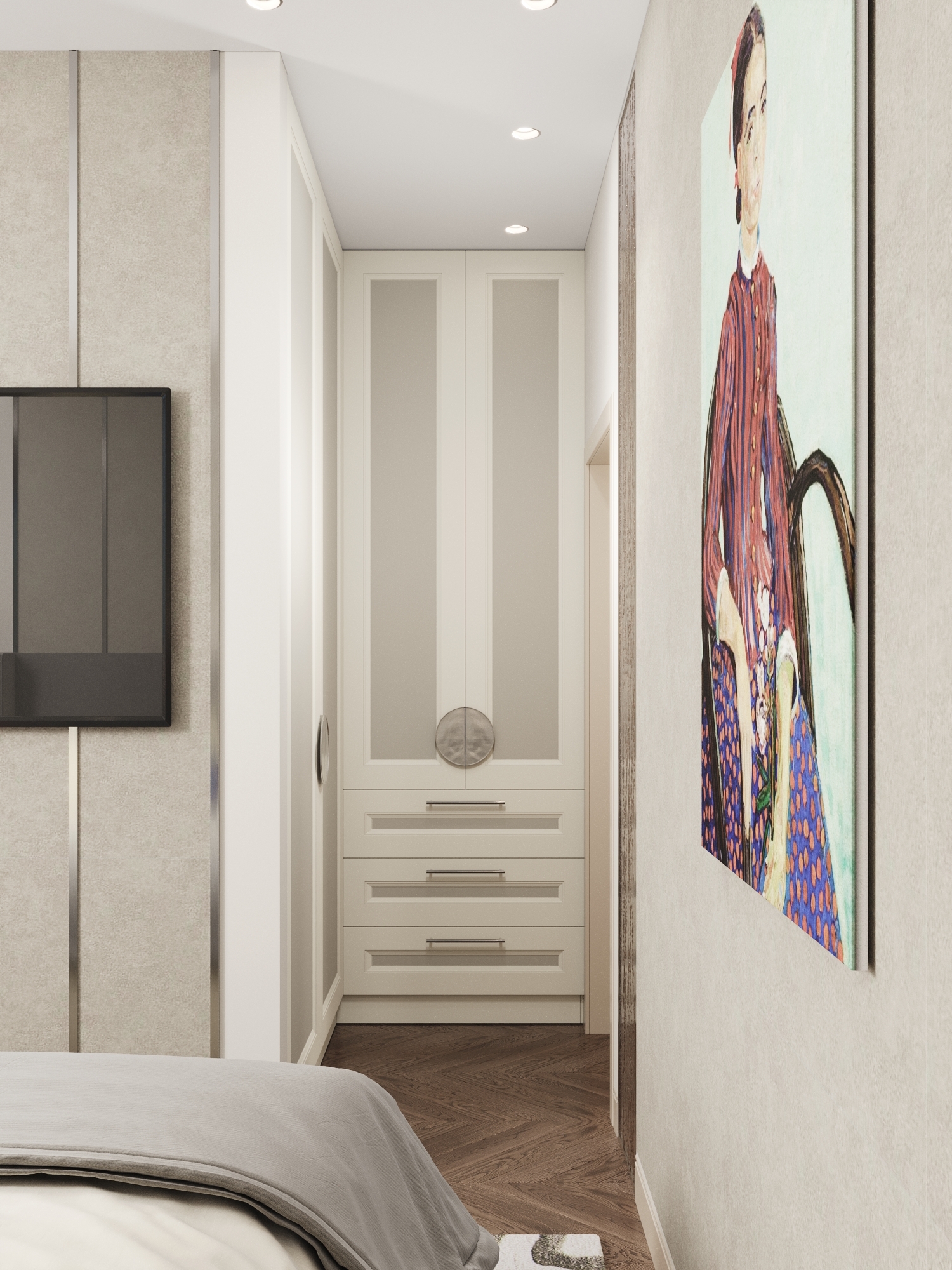 Трёхкомнатная квартира в ЖК «Sky House», вид 26